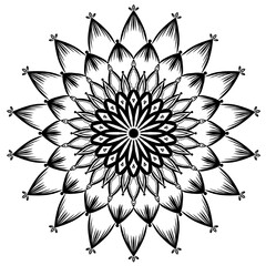 Mandala flower9