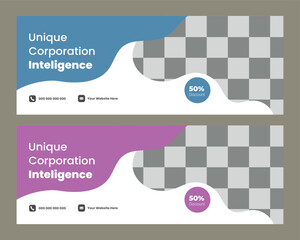  Professional business Facebook cover template