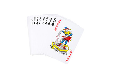 PNG,Playing cards , isolated on white background