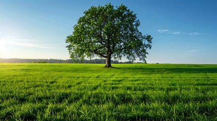 Obraz premium Collection of Vibrant Green Grass, Dew, Wildflowers, and Nature Scenes in Various Settings