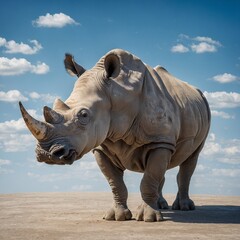 Fototapeta premium rhinoceros 
