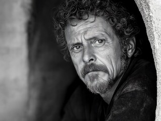 Pensive Man's Portrait