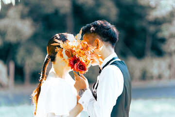 ウェディング前撮り　wedding