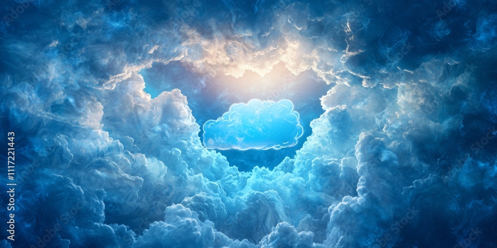 Poster cloud computing security digital data protection in the cloud