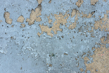Abstract texture and form on grunge floor