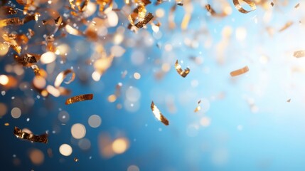 Happy New Year Concept Festival Background with Text Space