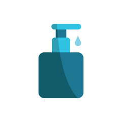 Liquid soap icon features clean lines and elegance, enhancing any digital concept.