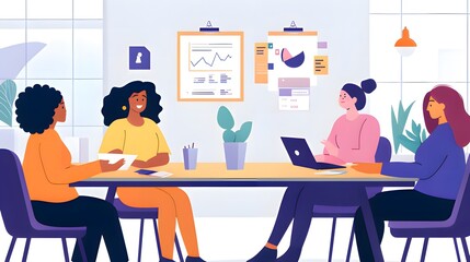 business meeting in the office