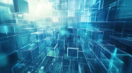 Obraz premium abstract blue background 