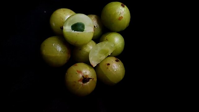 Indian gooseberry fresh fruites video