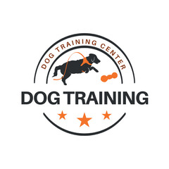Dog training center T-shirt design