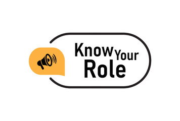 know your role text 