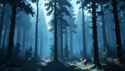 Obraz premium Clear Plain Shiny Warm Soft Vintage Bokeh Cloudy Wave Like Geometric Blue Background or Texture