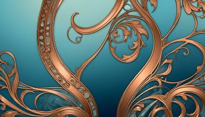 Clear Plain Shiny Warm Soft Vintage Bokeh Cloudy Wave Like Geometric Blue Background or Texture