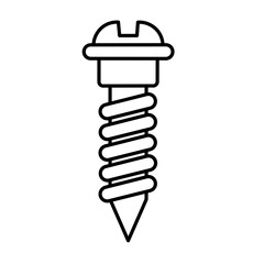 Bolt icon illustration 