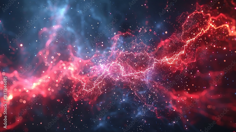 Poster abstract digital data plexus technology background animation of an abstract plexus shape technology 