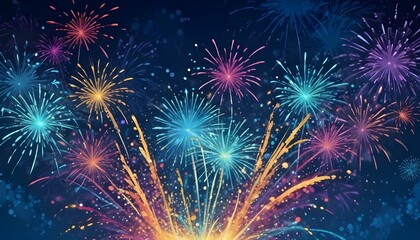 Fototapeta premium Clear Plain Shiny Warm Soft Vintage Bokeh Cloudy Wave Like Geometric Blue Background or Texture