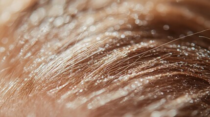 Fototapeta premium close-up girl hair