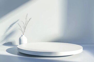 white plate
