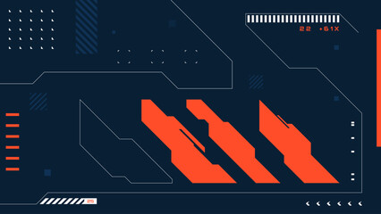 Retro futuristic cyberpunk background vector design