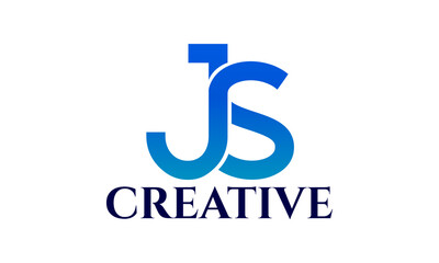  j s logo, js letter, business, corporate, modern, letter, graphic, vector, 