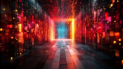 Futuristic Abstract 2D and 3D Design