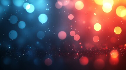 "Colourful Bokeh Light Effect "
