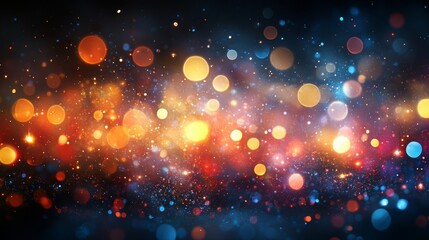 "Colourful Bokeh Light Effect "