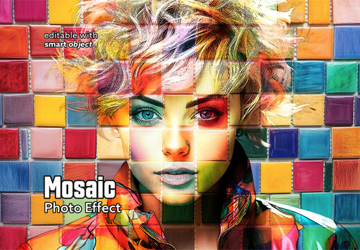 Mosaic Photo Effect