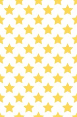 seamless pattern with stars. Yellow figures. 