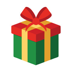 Christmas Parcel Vector Art for Holiday Gift Wrapping Design and Festive Packaging