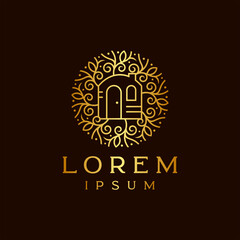 Elegant And Luxury Tree House Logo Template Vol. 1