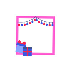 Obraz premium Birthday Frame Decoration