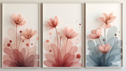 pink flower background