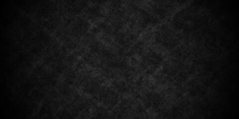 Obraz premium Abstract dark black texture chalk board and black board background. stone concrete texture grunge backdrop background anthracite panorama. Panorama dark grey black slate background or texture.