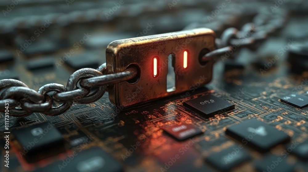Poster ethical hacking themes digital risk management one main object high quality very detailed profession