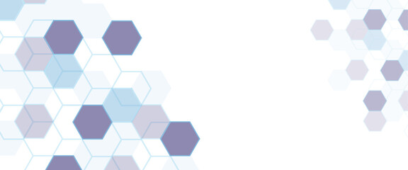 Abstract cube hexagon shape background, hexagon shape pattern innovative concept background.