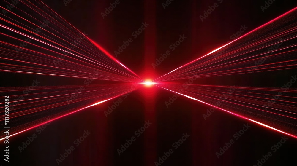 Wall mural abstract red background