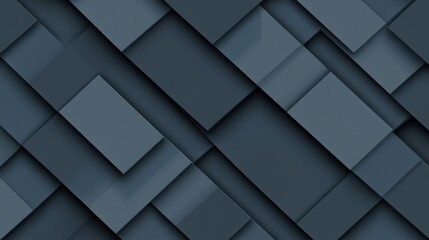 Naklejka premium Abstract Dark Gray Geometric Rectangular Pattern Design