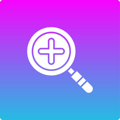 Fototapeta premium Zoom In Icon