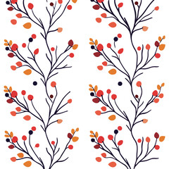 Autumn Floral Pattern