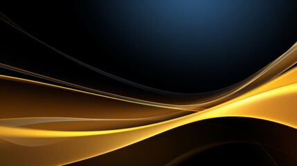 Bright yellow wallpaper with flawless linear technology is a perfect choice for a luxurious design.