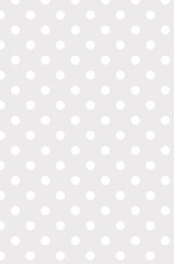 Polka dots, circle pattern. Seamless grey background. Scarpbook, retro style.