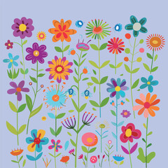 Colorful Floral Pattern