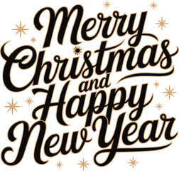 Merry Christmas & Happy New Year Art