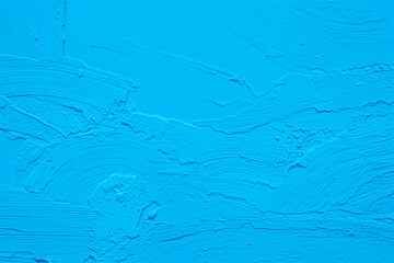 Fototapeta premium Blue Paint Wall Background Texture 