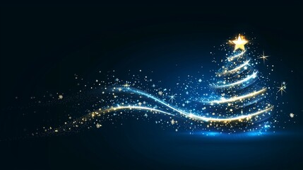 Christmas tree background