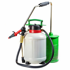 Fototapeta premium A sprayer pump, featuring a sleek, functional design with a nozzle