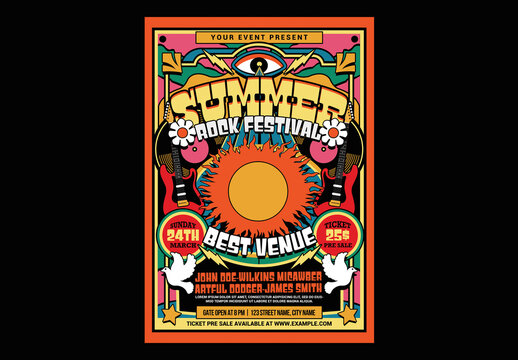 70's Retro Rock Music Festival