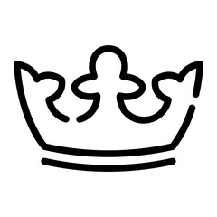 crown Line Icon